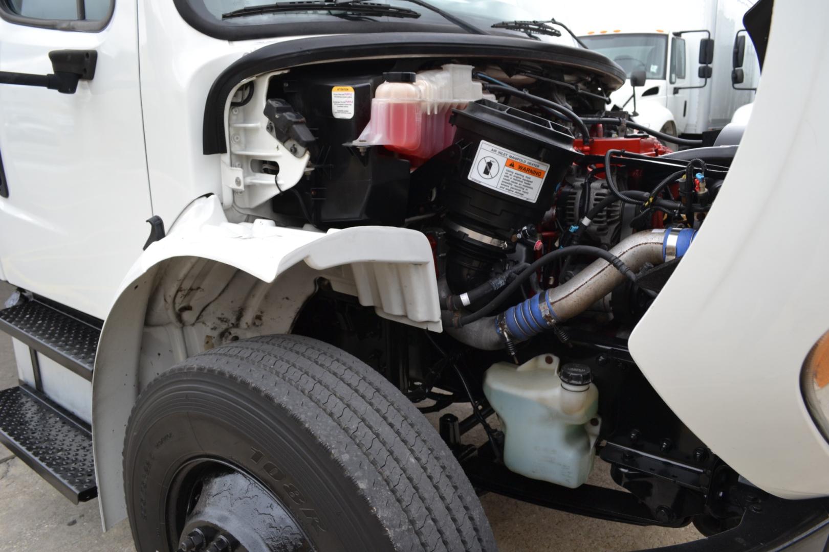 2014 WHITE /BLACK FREIGHTLINER M2-106 with an CUMMINS ISB 6.7L 240HP engine, ALLISON 2100HS AUTOMATIC transmission, located at 9172 North Fwy, Houston, TX, 77037, (713) 910-6868, 29.887470, -95.411903 - Photo#14